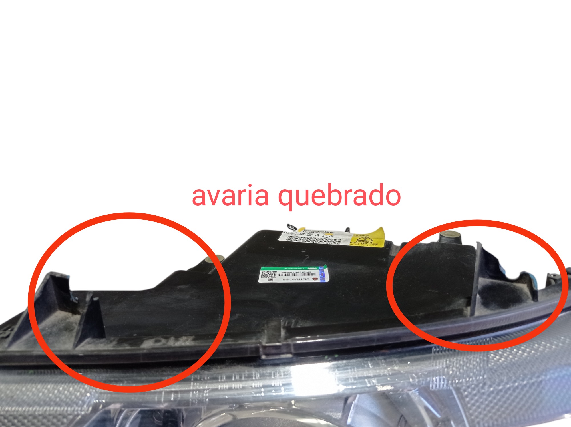 Farol Esquerdo Range Rover Vogue 3.6 2008 V583 Esquerdo 3
