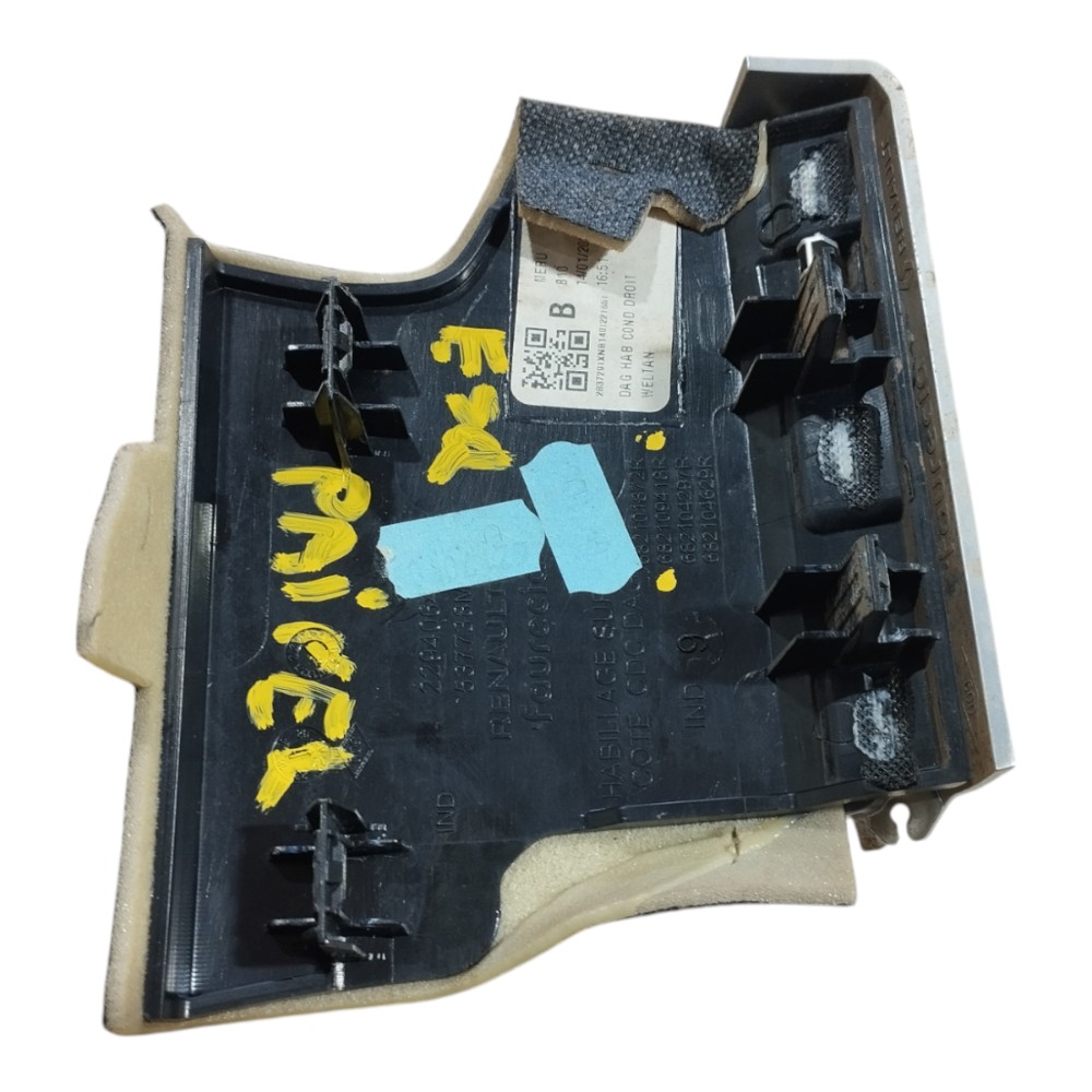Acabamento Esquerdo Painel Renault Zoe 2022 2023 V639 5