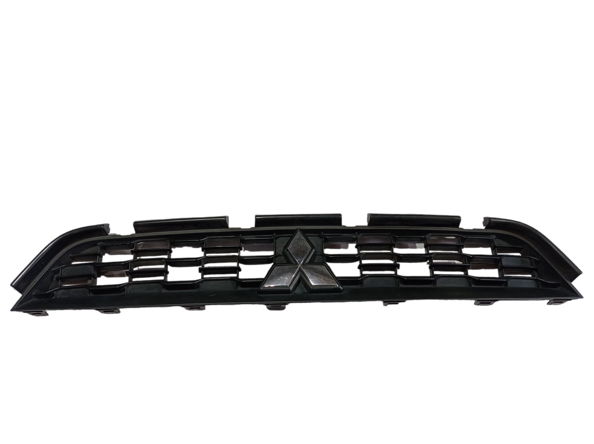 Grade Central Parachoque Dianteiro Mitsubishi Asx 14 V574 Preto 3