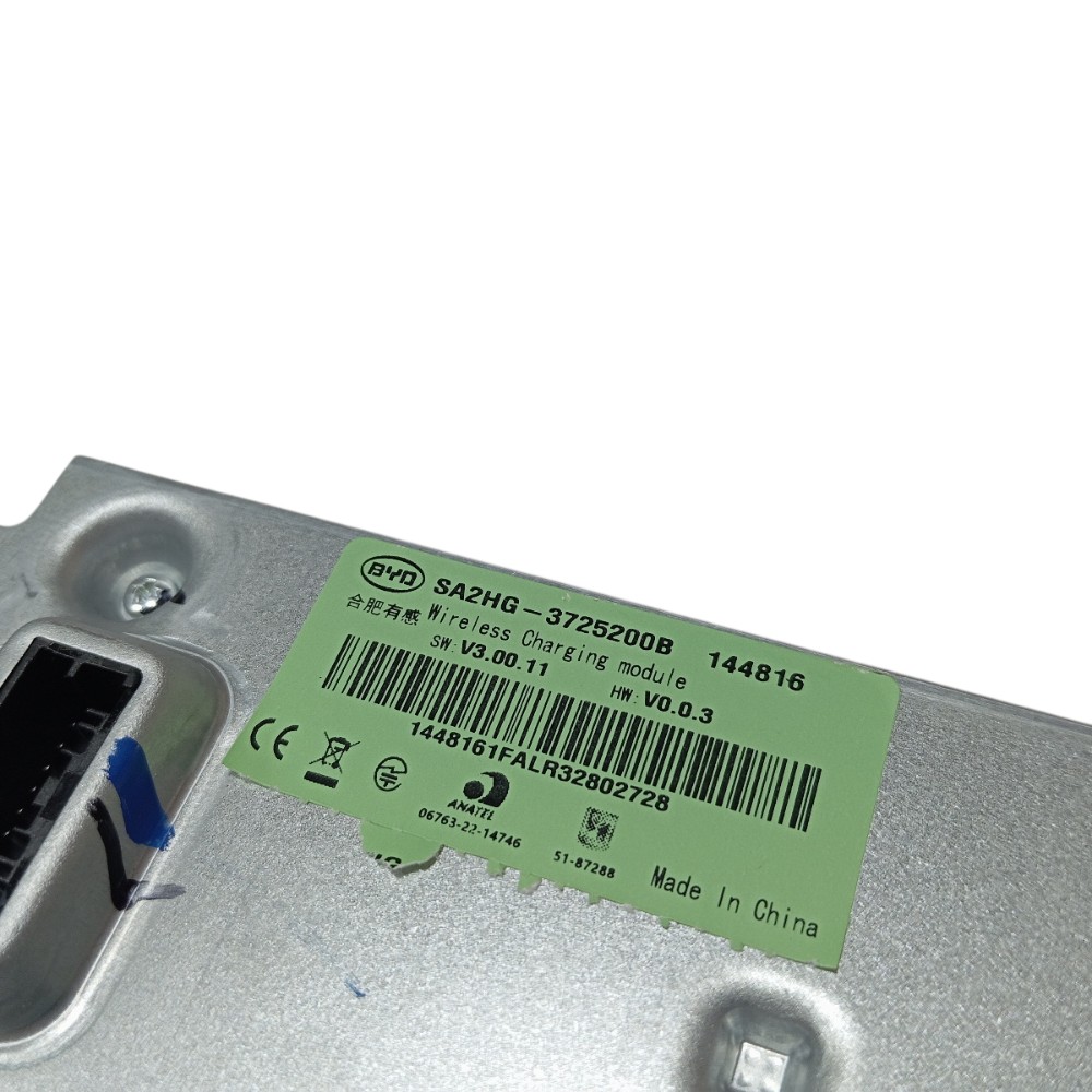 Módulo carregador indução Byd Song Pro 2025 V669 7