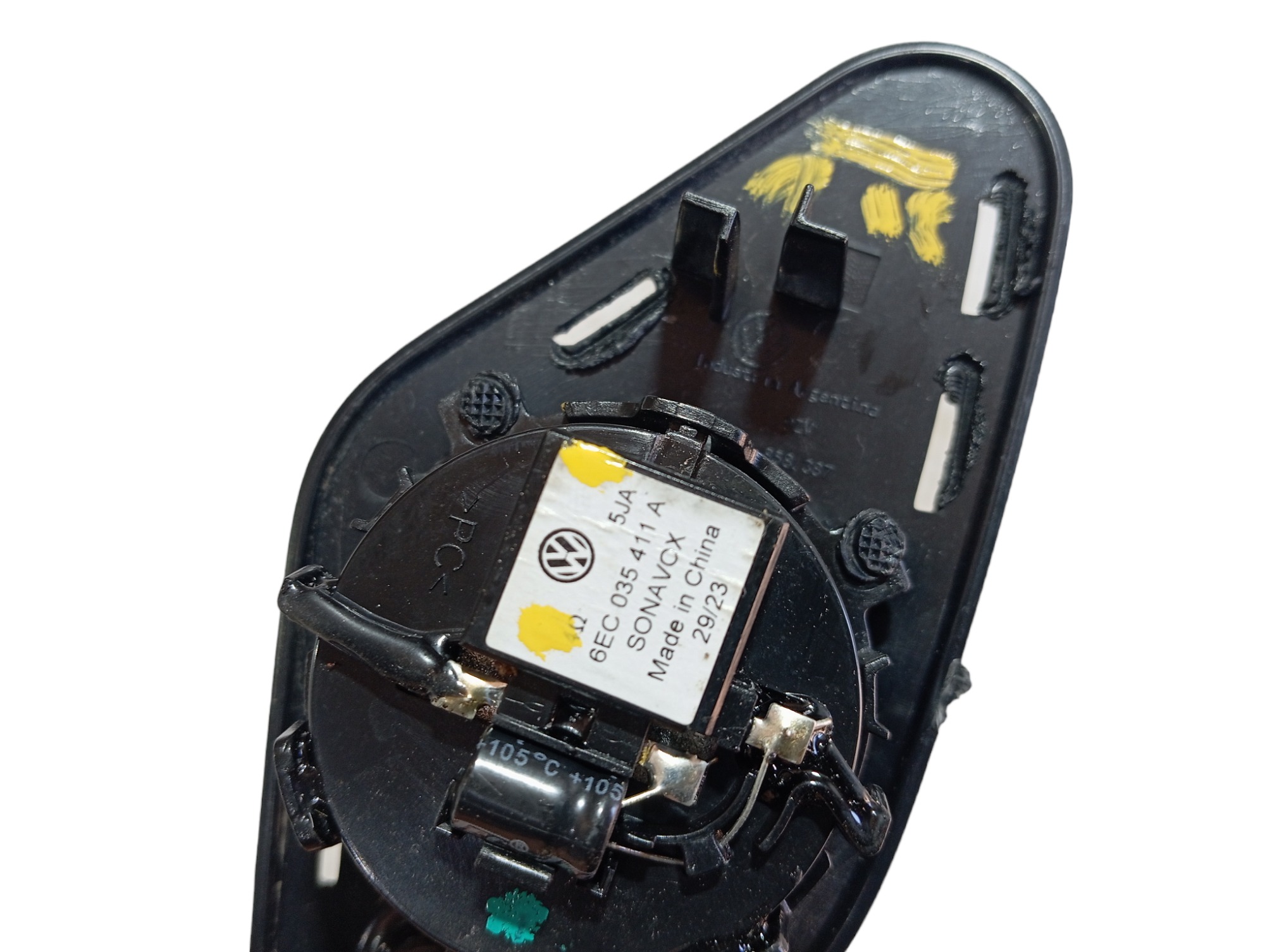 Tweeter Coluna Esquerda Vw Taos Highline 250 22 2025 V601 Preto 5