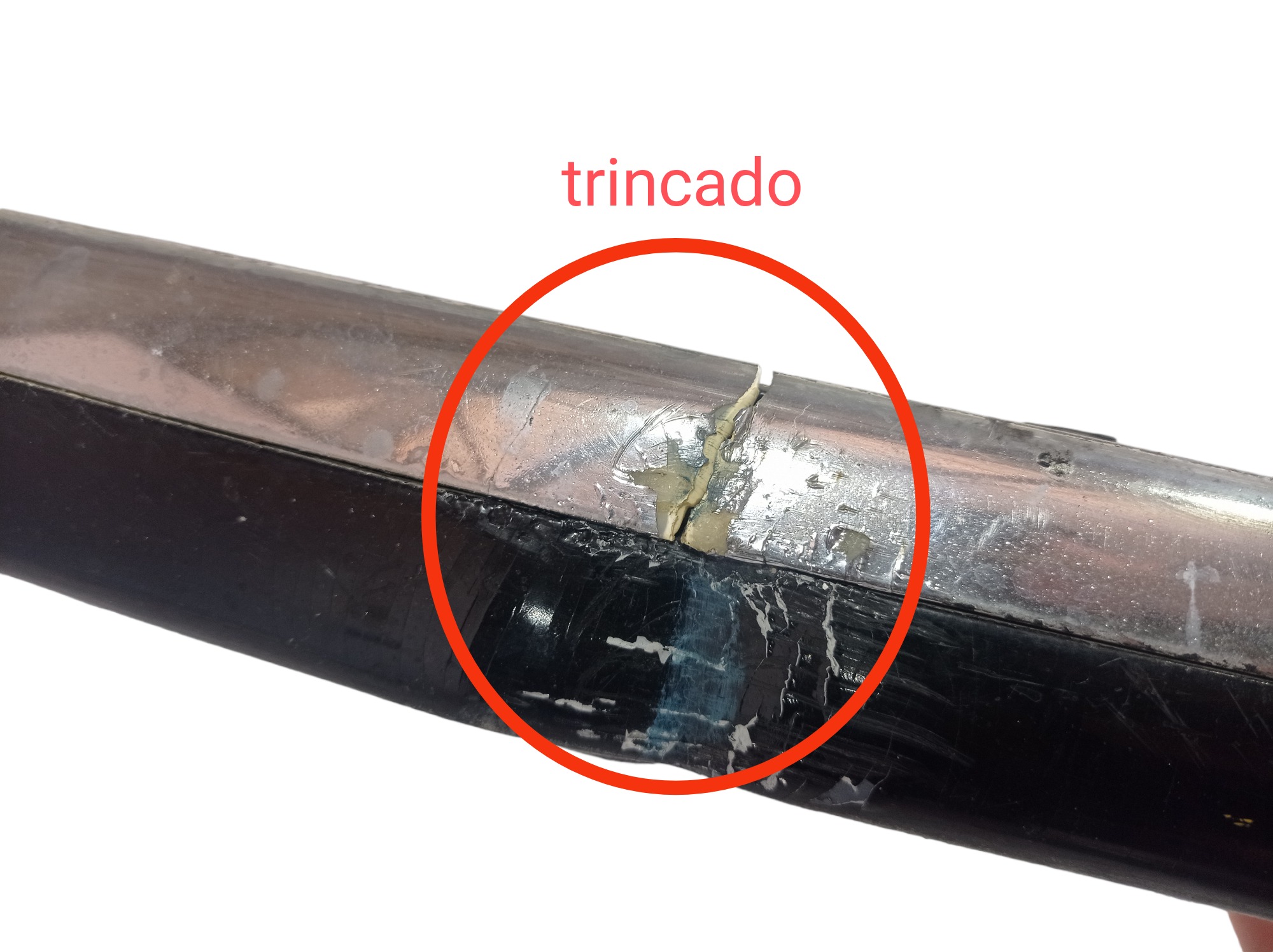 Aplique Direito Parachoque Dianteiro Kia Opirus 2008 V581 Preto 3