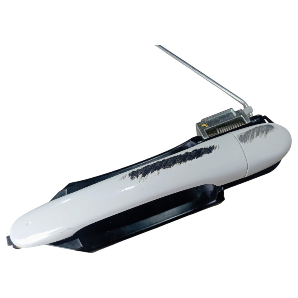 Maçaneta Externa Porta Traseira Esquerda Fiat Mobi 2024 V654 Branco Traseira 3