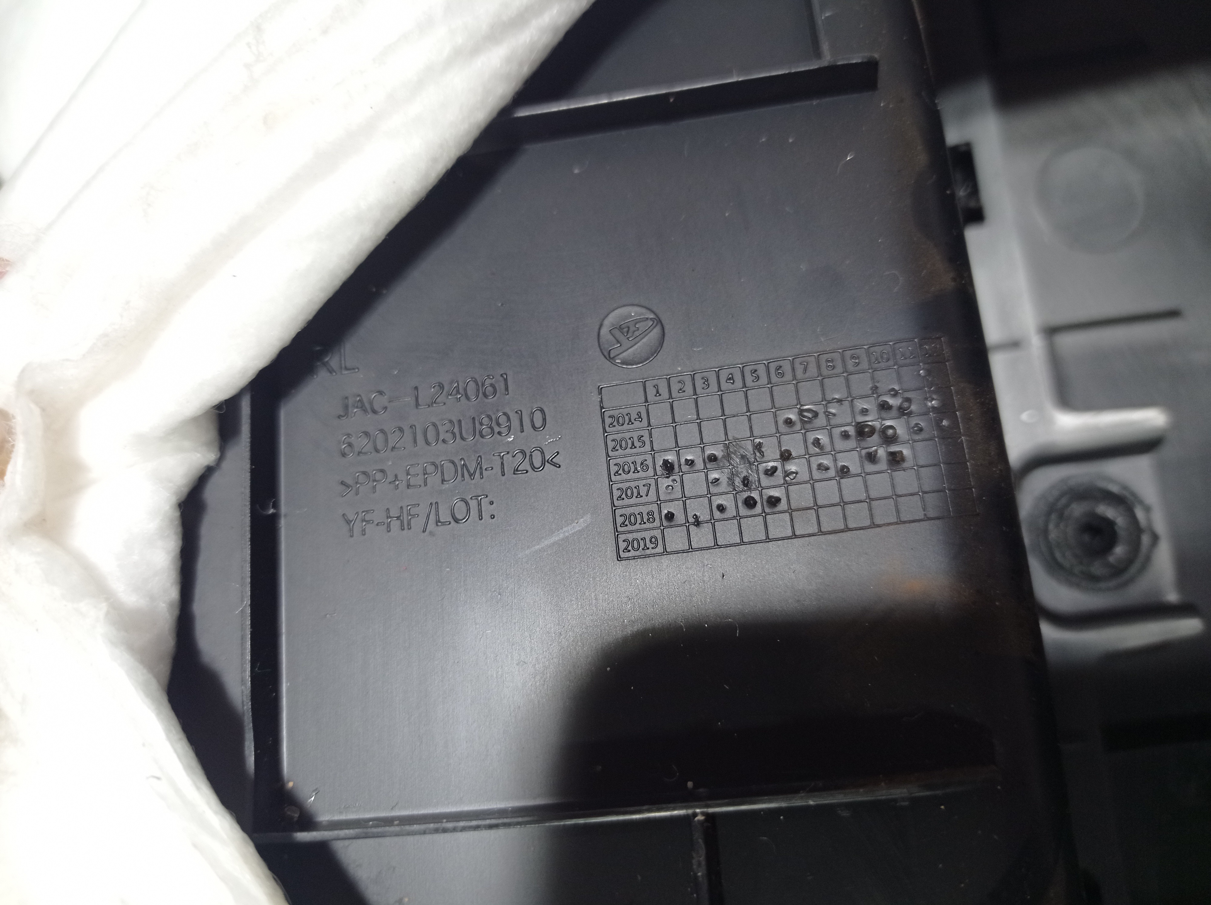 Forro Porta Traseiro Esquerdo Jac T40 2019 V565 10