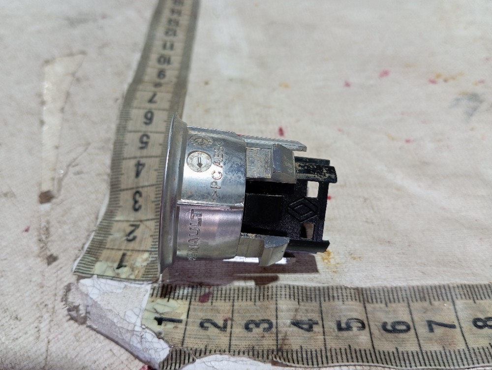 Moldura Botão Start Stop Renault Zoe Neo 2023 V617 6