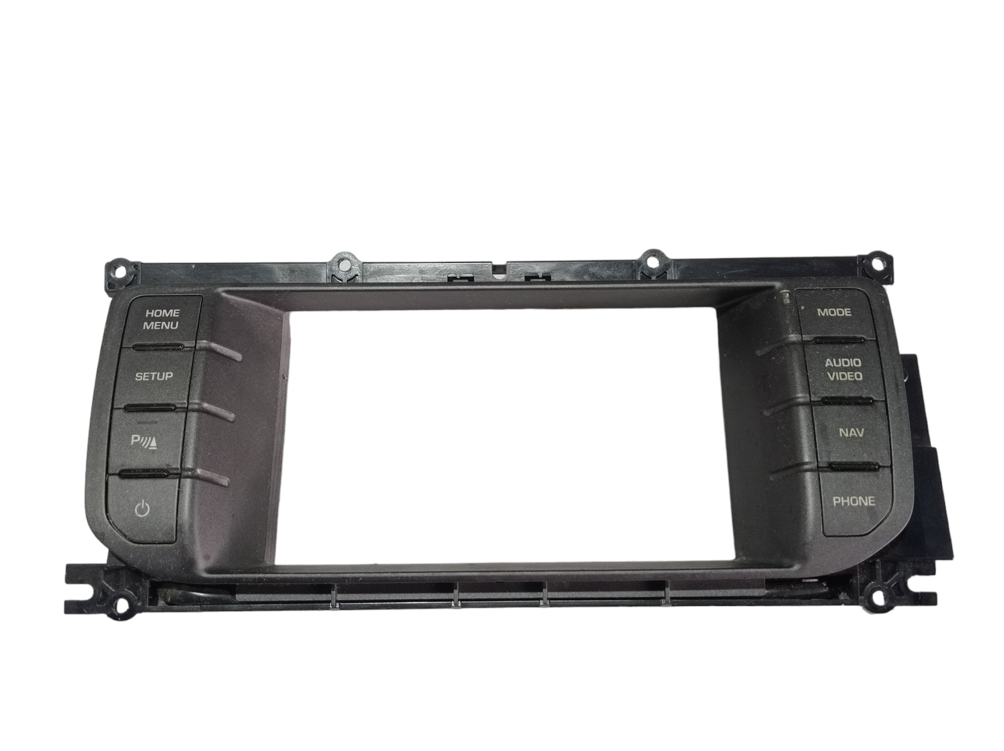 Moldura Comando Multimídia Range Rover Evoque 2.2 2015 V600 Preto 5