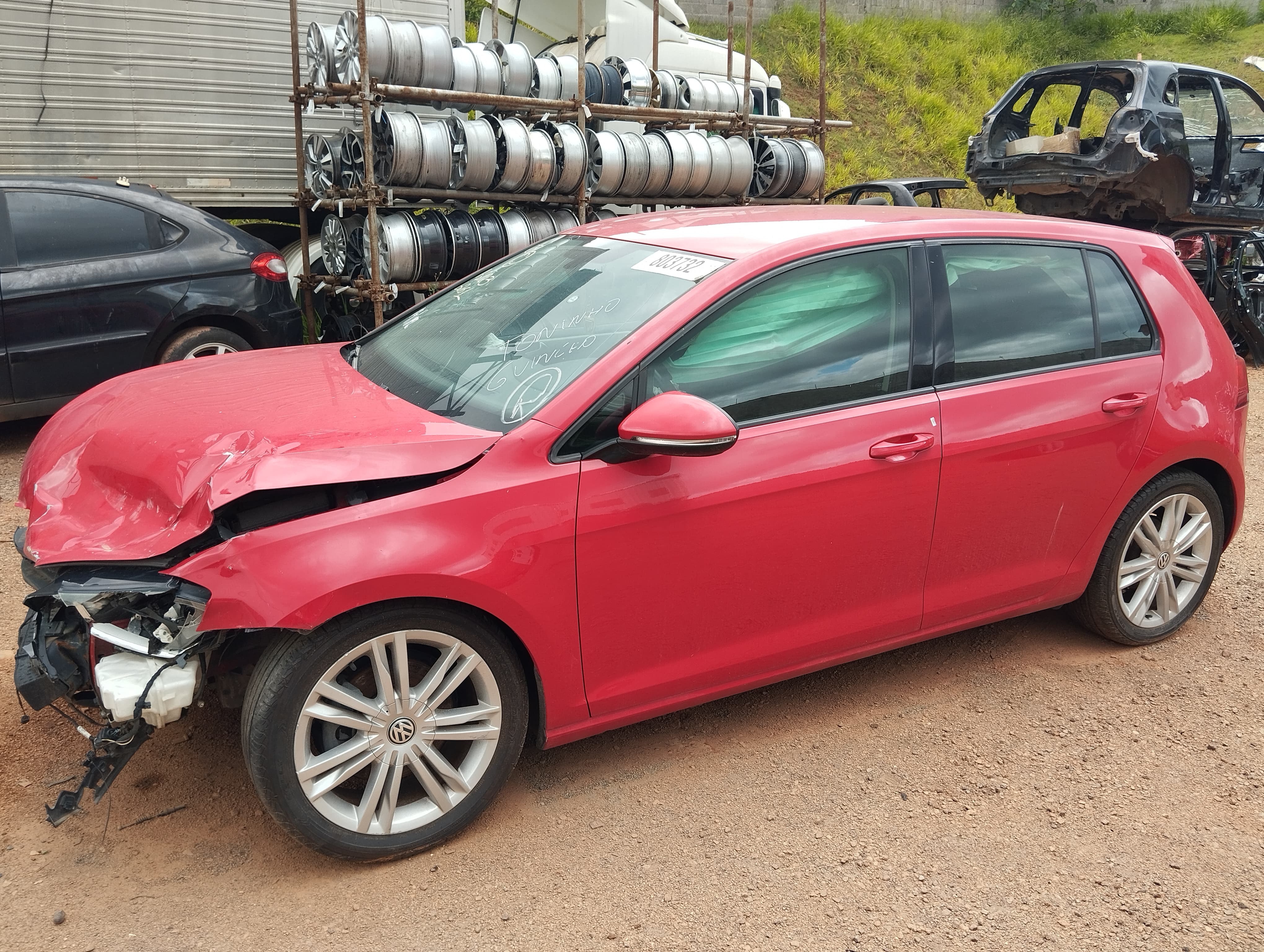 Sucata VW golf 1.0 confortline 2017 v585 Informações gerais 7