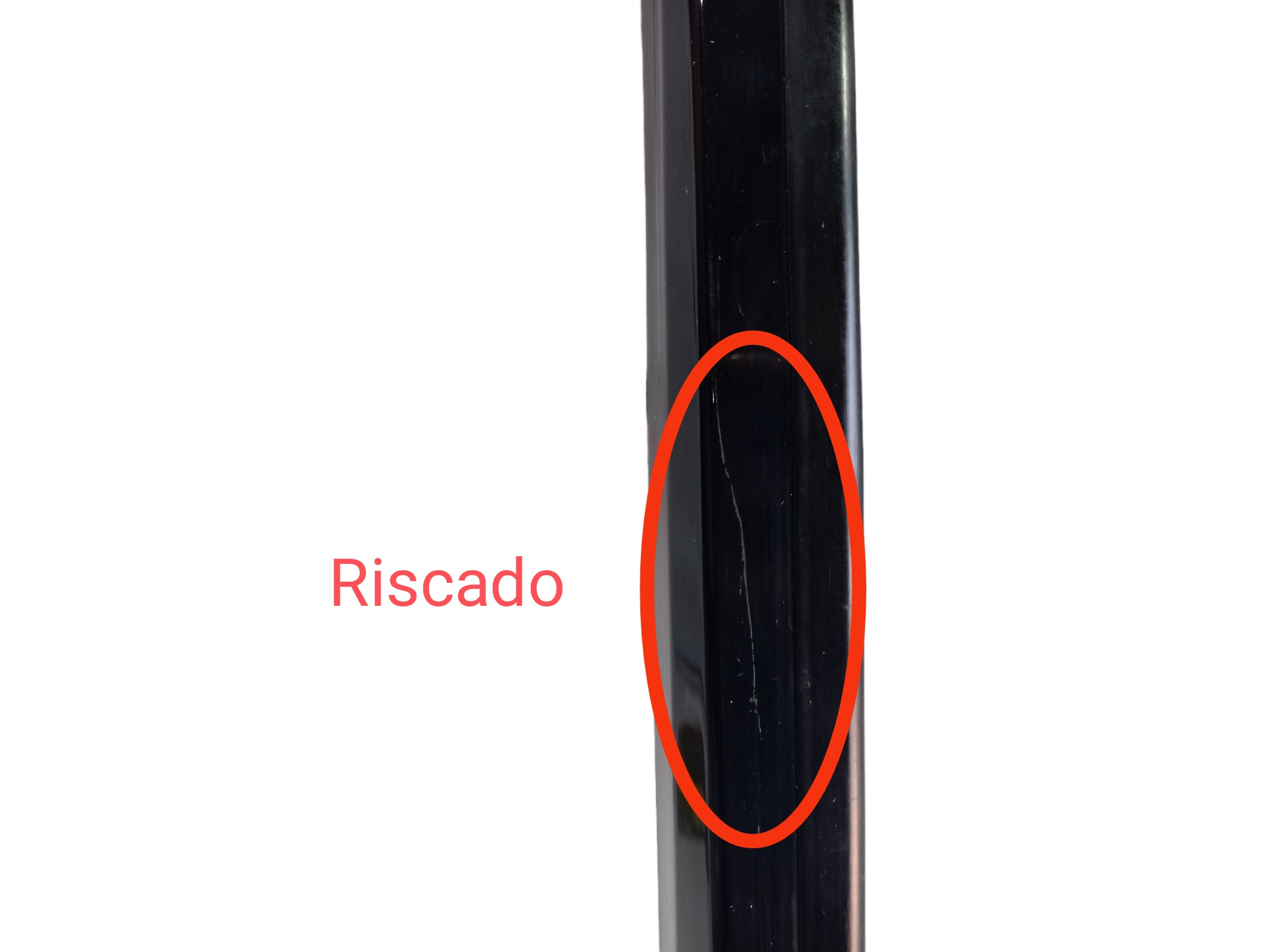 Acabamento Vidro Fixo Traseiro Esquerdo Pajero Full 2012  Preto 3