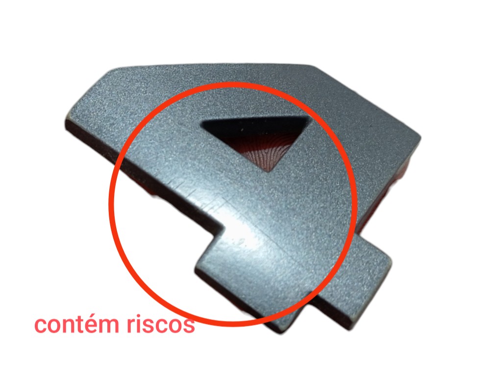 Emblema Número 4 Tampa Traseira Discovery 4 2010 2012 V614 4