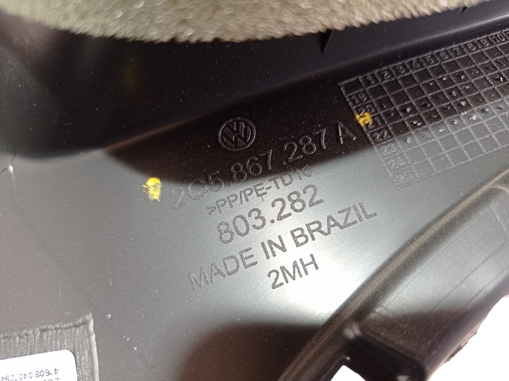 Acabamento Coluna Esquerda Porta Malas Vw Nivus 2024 V608 6