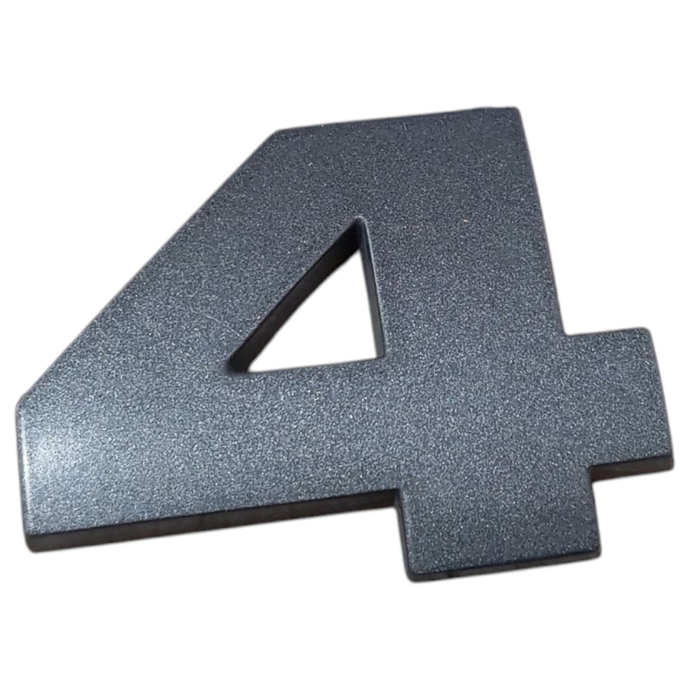 Emblema Numero 4 Tampa Traseira Discovery 4 2010 A 2014 V656 6
