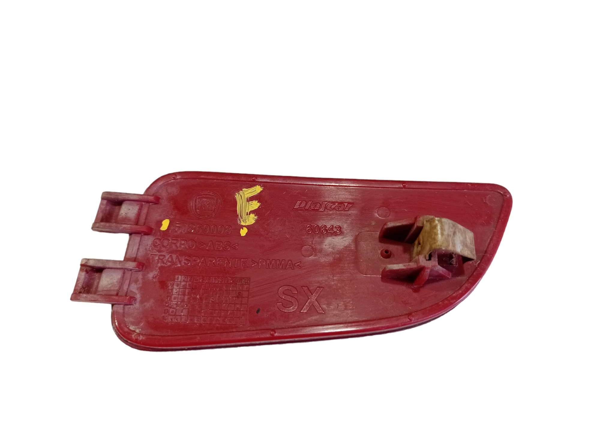 Olho Gato Traseiro Esquerdo Fiat Idea Adventure 14 V355 6