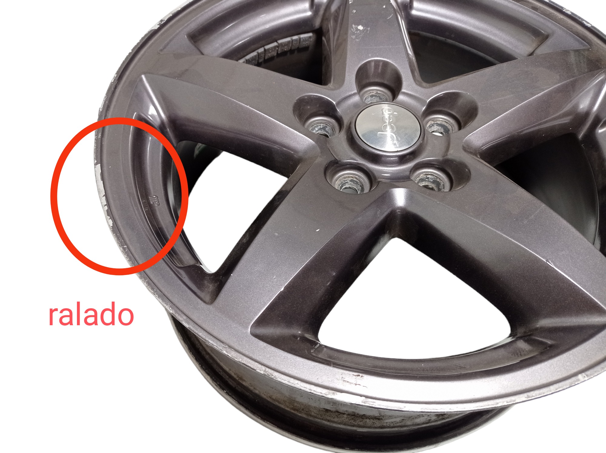 Roda Aro17 5×114 Jeep Cherokee 2012 V561 7