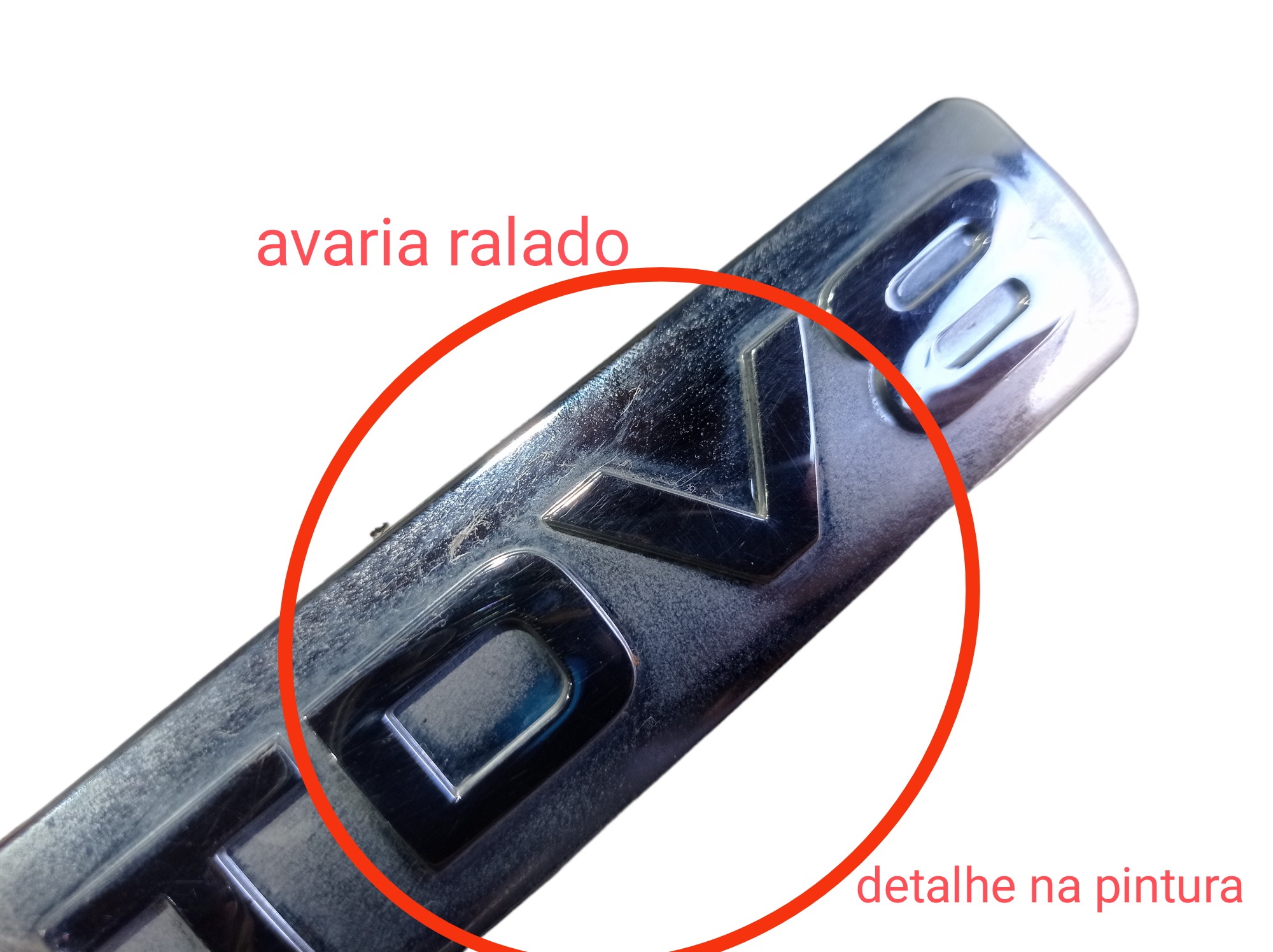 Emblema Tdv8 Tampa Traseira Range Rover Vogue 2008 V583 6