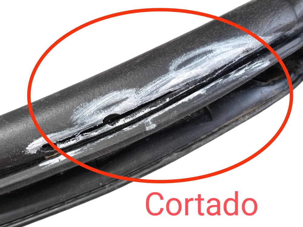 Borracha Porta Traseira Esquerda Ford Fusion 2.3 2007 V560 4