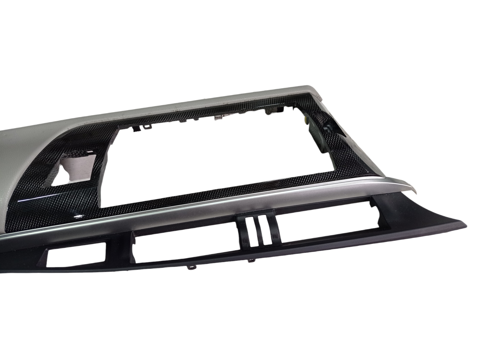 Moldura Acabamento Painel Toyota Corolla 2014 5547002380 Cinza Toyota 5