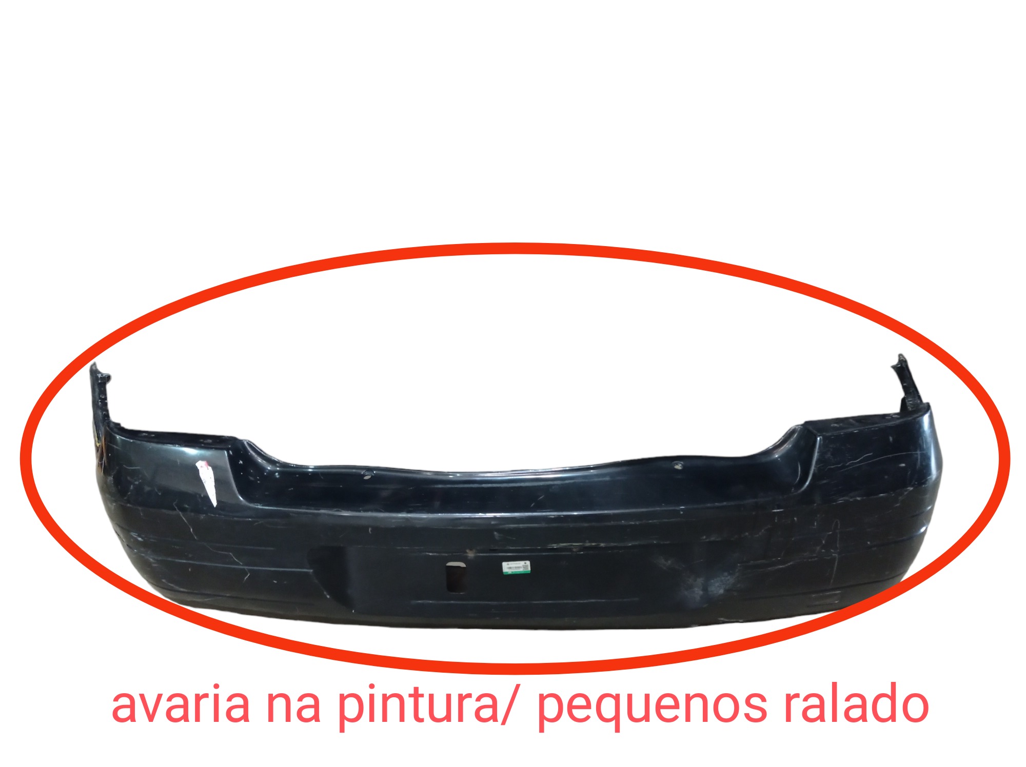 Parachoque Traseiro Renault Clio Rn Sedan 2001 V145 3