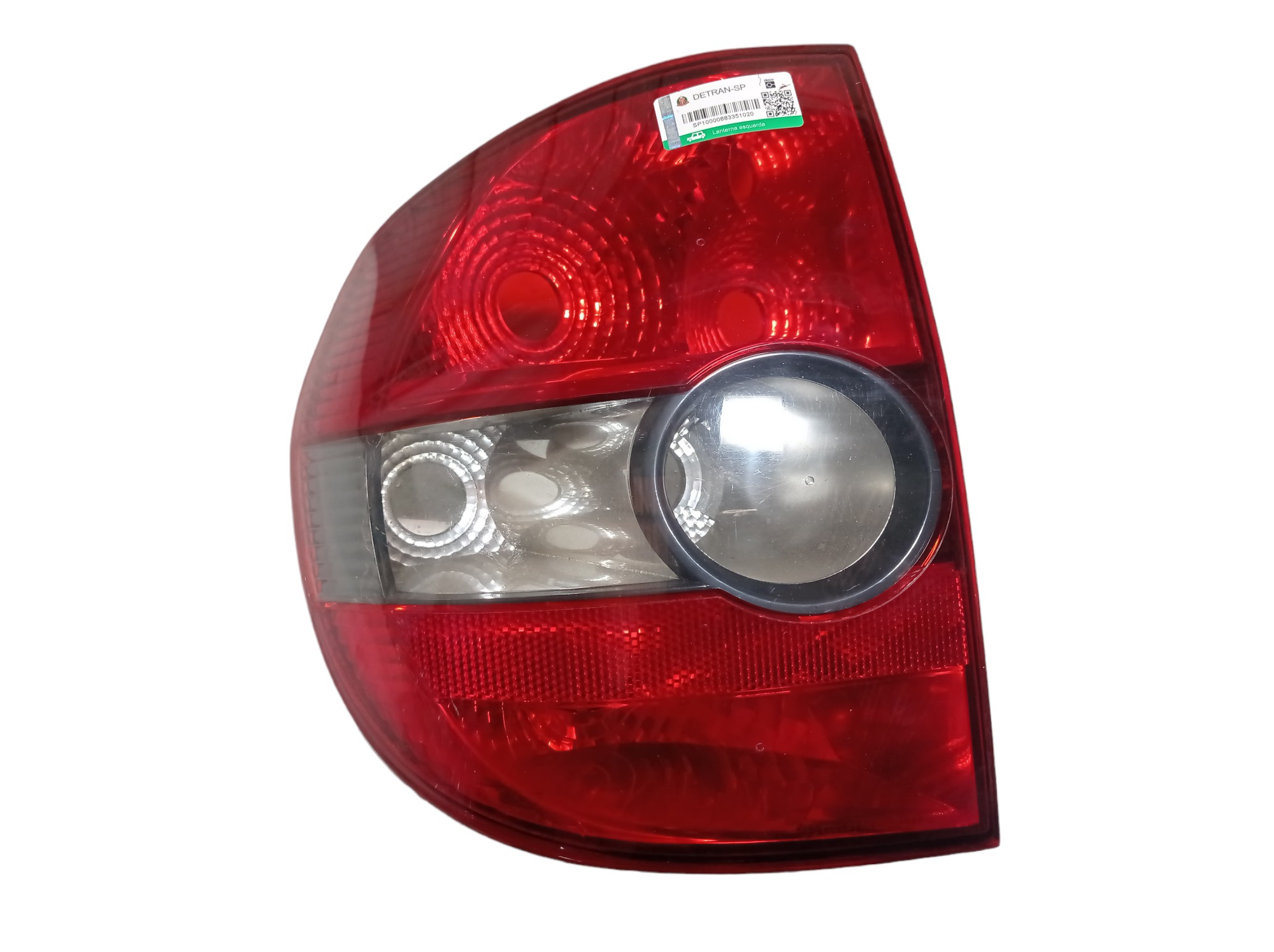 Lanterna Traseira Esquerda Fume Vw Fox 2003 A 2009 D1 Esquerdo Fumê 8