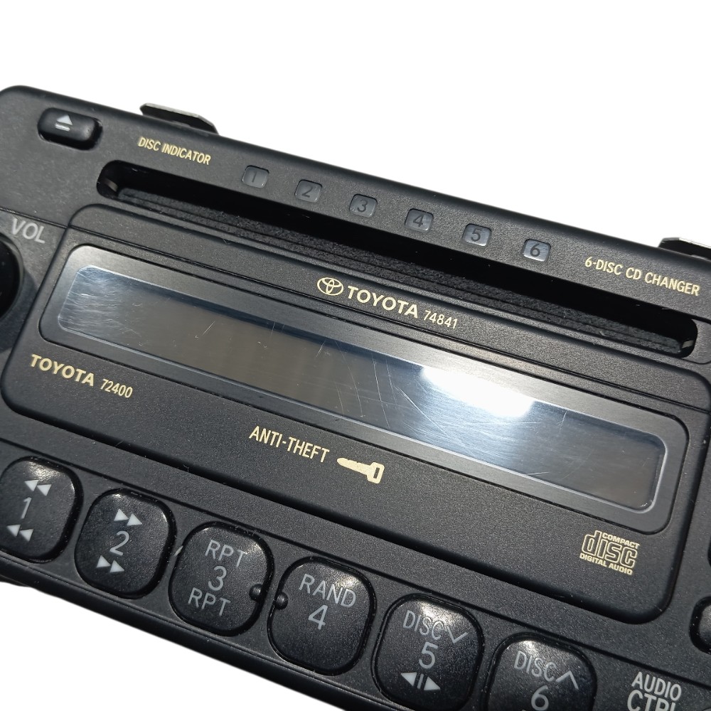 Rádio cd Toyota Corolla 2008 5