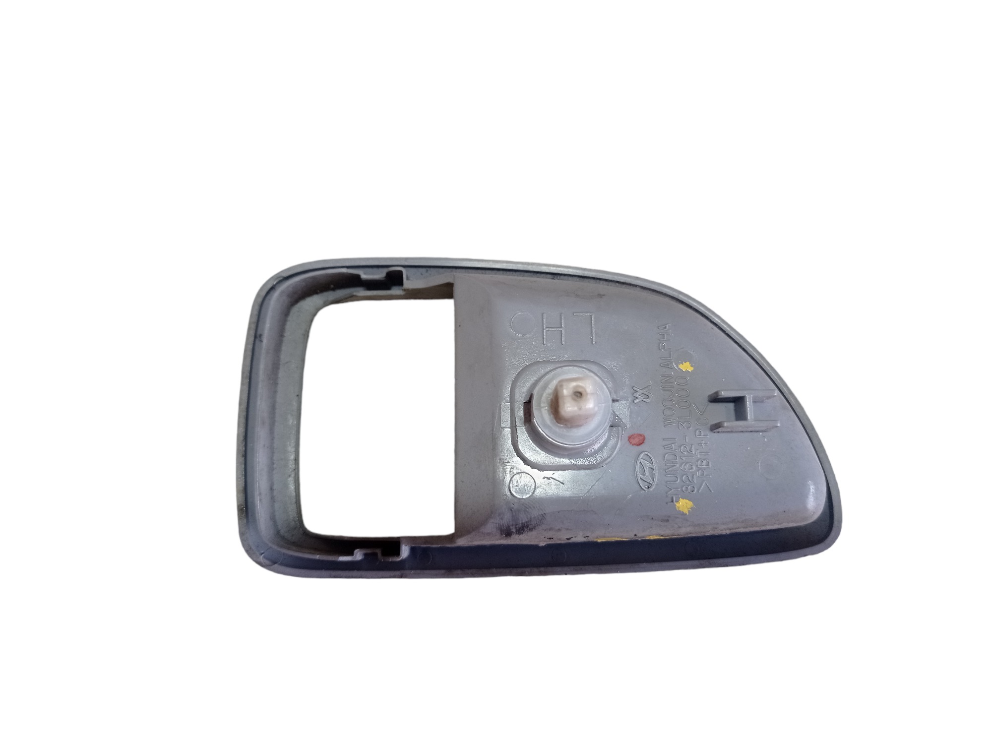 Moldura Maçaneta Interior Traseira Esquerda Azera 2009 V595 Cinza 2