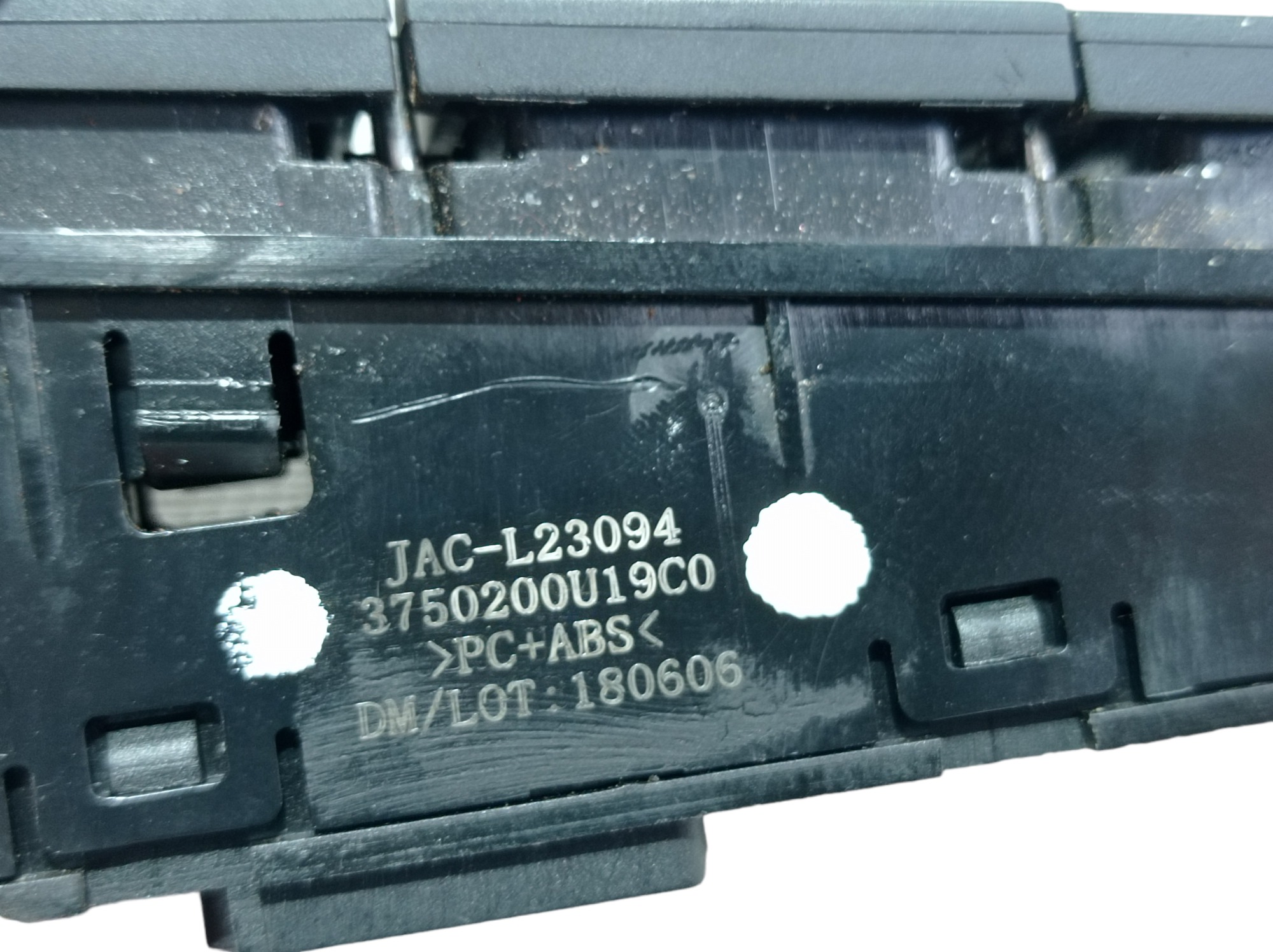 Botão Off Console Jac T40 2019 V565 7