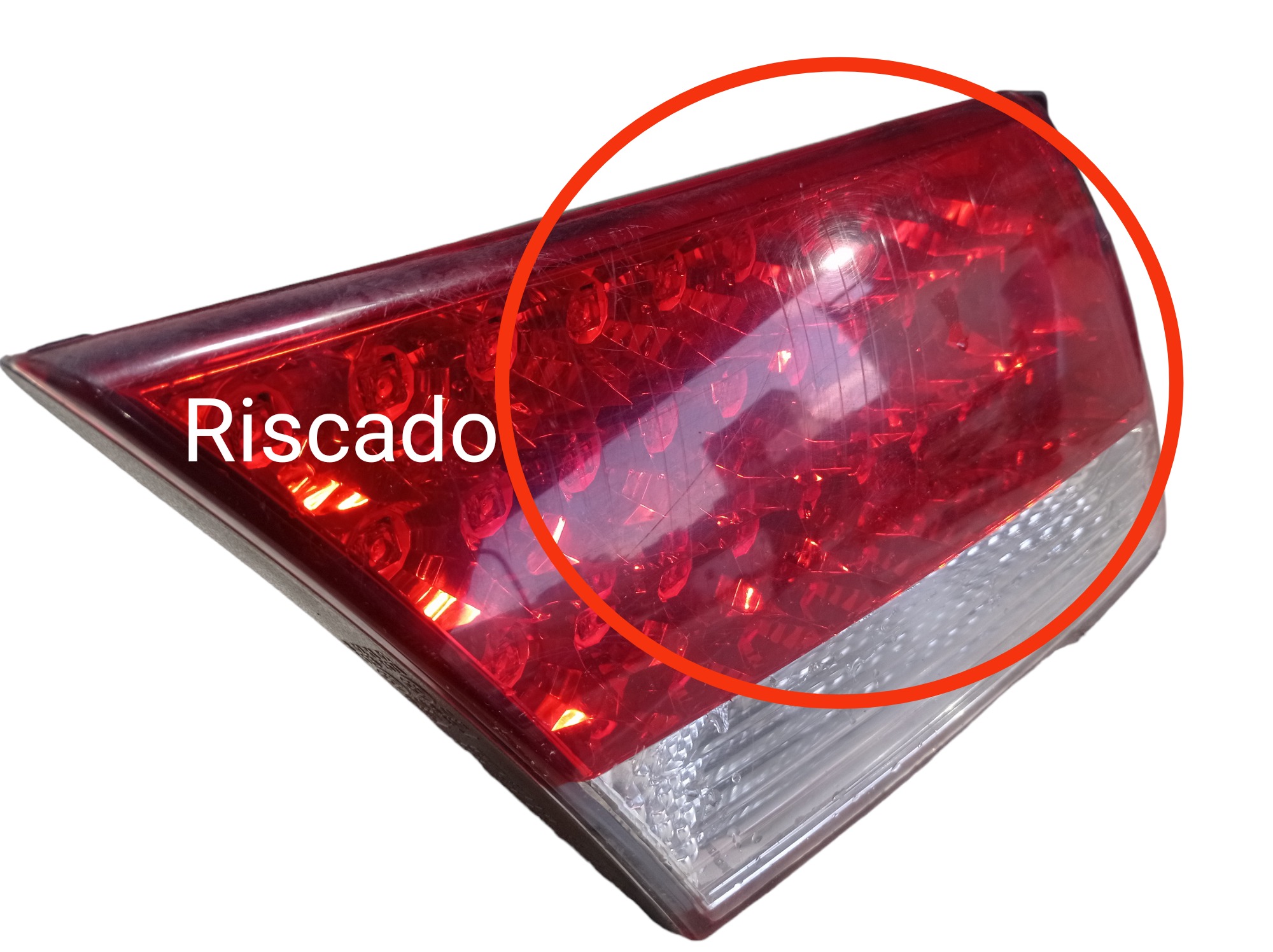 Lanterna Esquerda Tampa Traseira Hyundai Azera 2009 3.3 V595 2