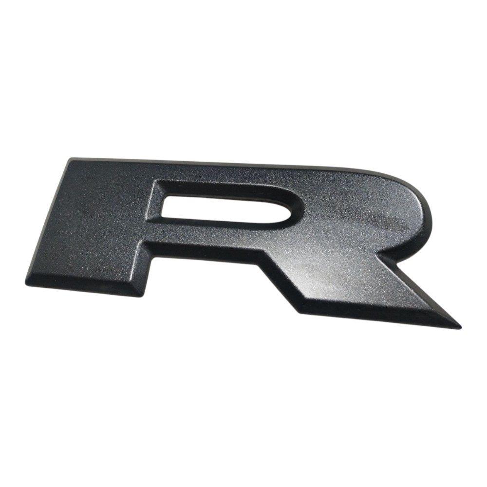 Emblema Letra R Tampa Traseira Ram Rampage Rt 2023 2025 V664 Cinza 3