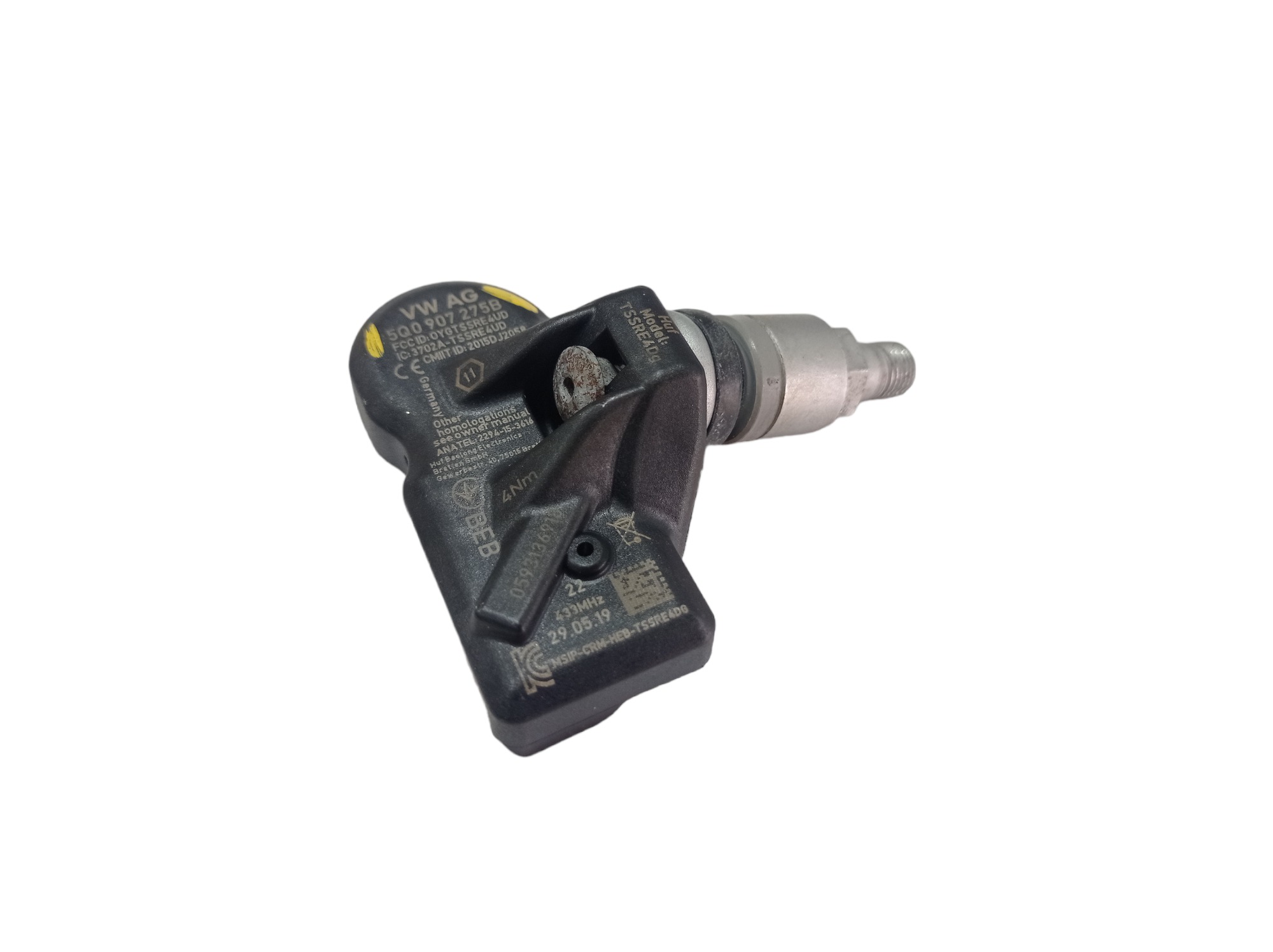 Sensor Pressão Pneu Vw Tiguan 2019 5q0907275b V419 5