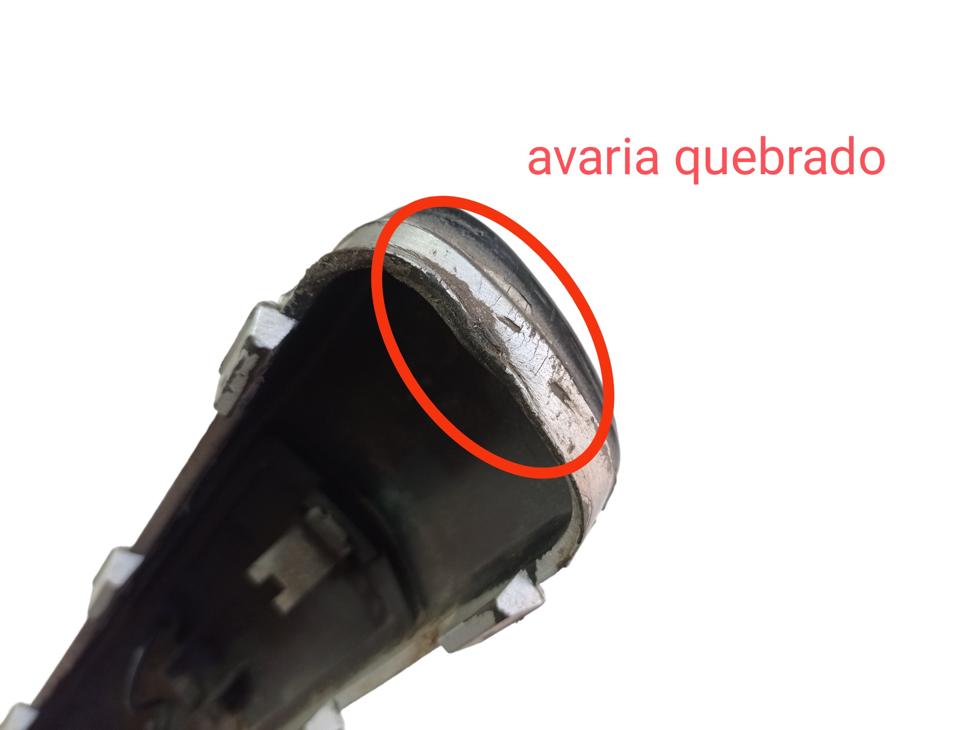 Friso Direito Parachoque Dianteiro Fiat Palio 2001 V202 6