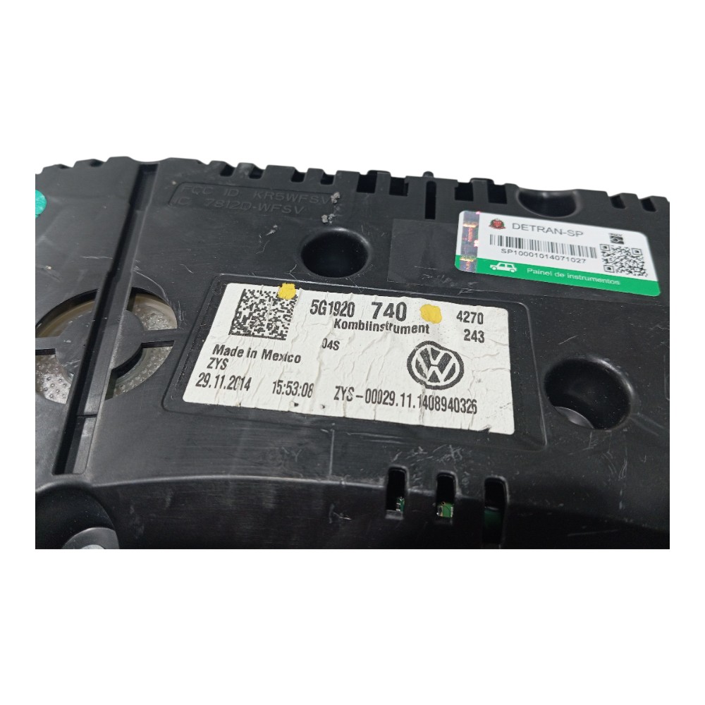Painel Instrumentos Vw Golf Tsi 1.4 2015 V293 4