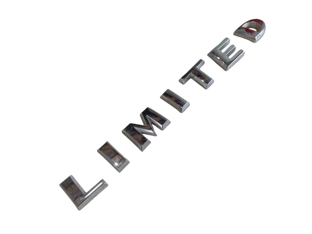 Letreiro Limited Tampa Traseira Jeep Grand Cherokee 14 V604