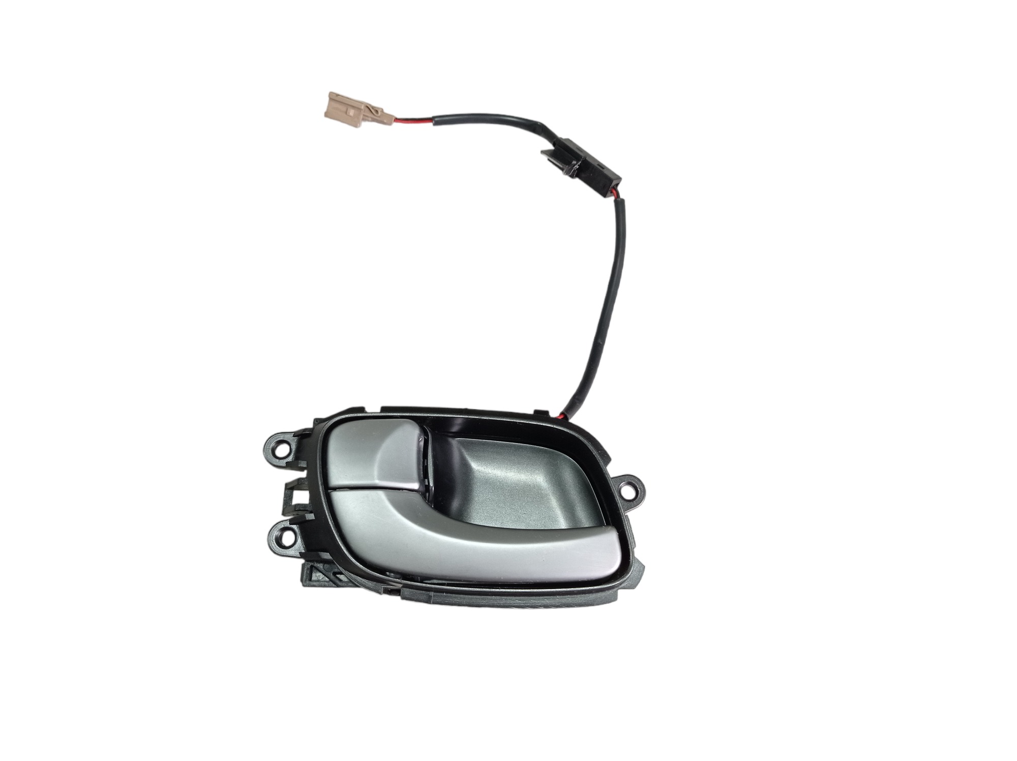 Maçaneta Int Porta Dianteira Esquerda Hyundai Equus 13 V577 Cinza Dianteira 4