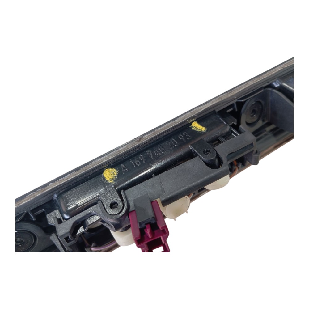 Moldura Com Luz Placa Mercedes B180 1.7 2010 V630 6