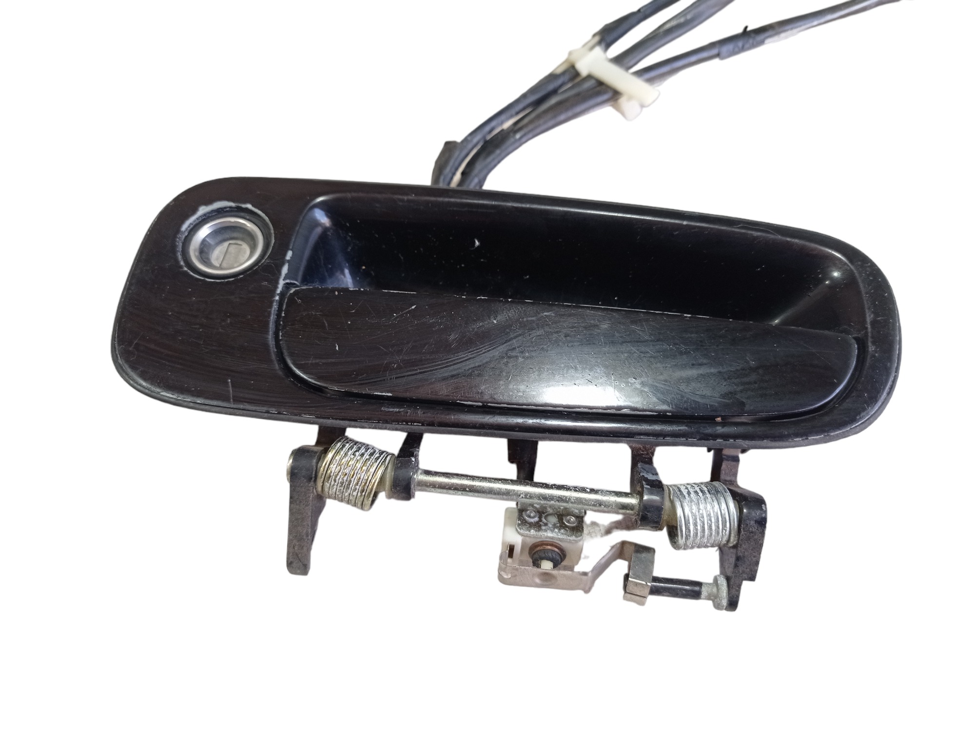 Maçaneta Ext Porta Dianteira Esquerda Lexus Es300 93 V571 Preto Dianteira 4