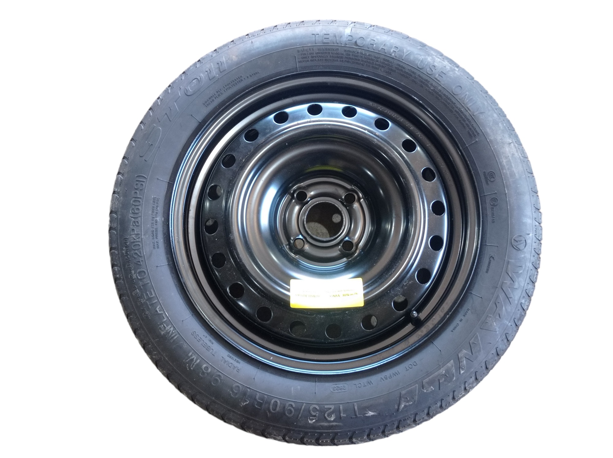 Roda Estepe Wanli T125/90r16 Byd Dolphin Gs 2024 2025 V594 2