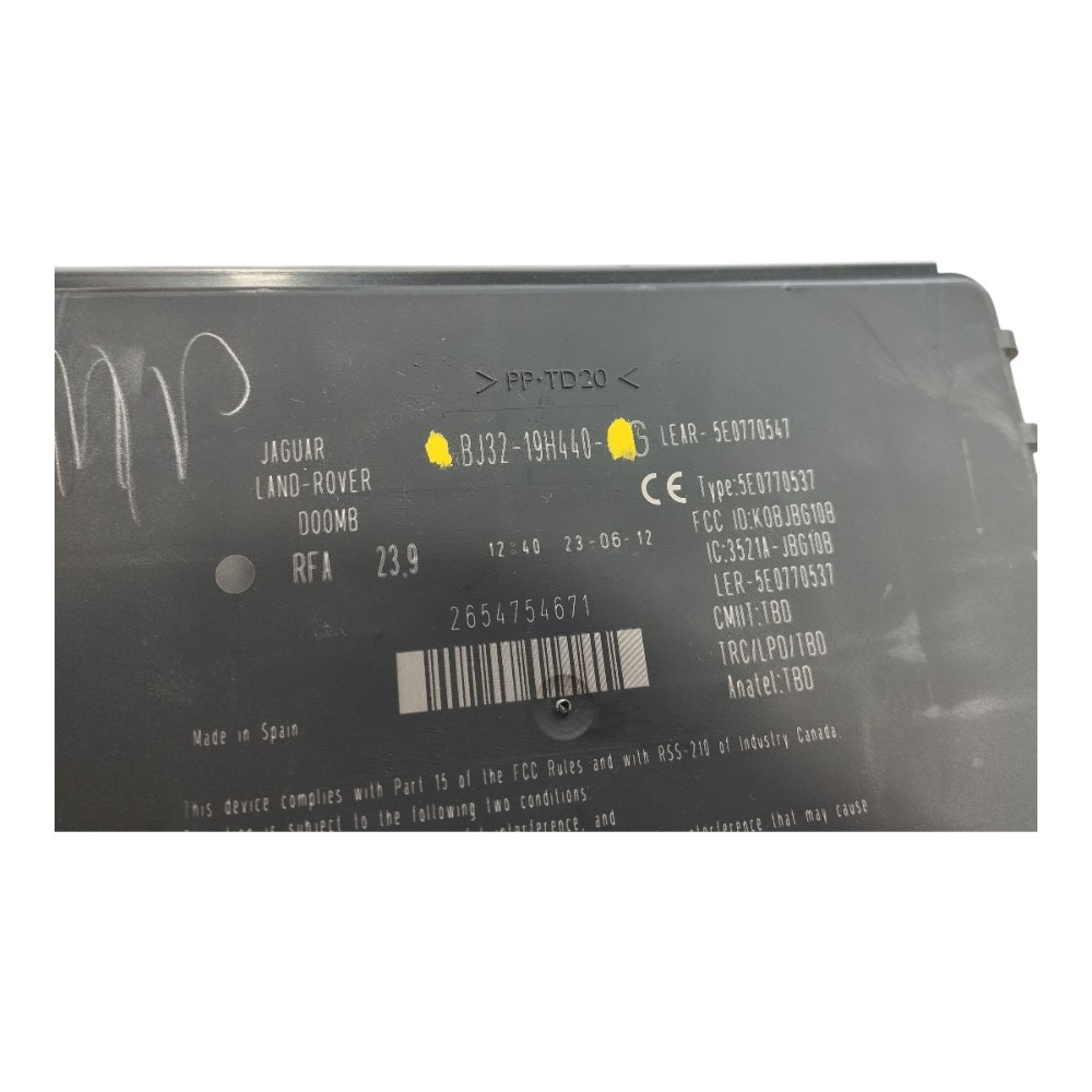 Módulo Iluminação Land Rover Discovery 4 2010 A 2014 V656 3