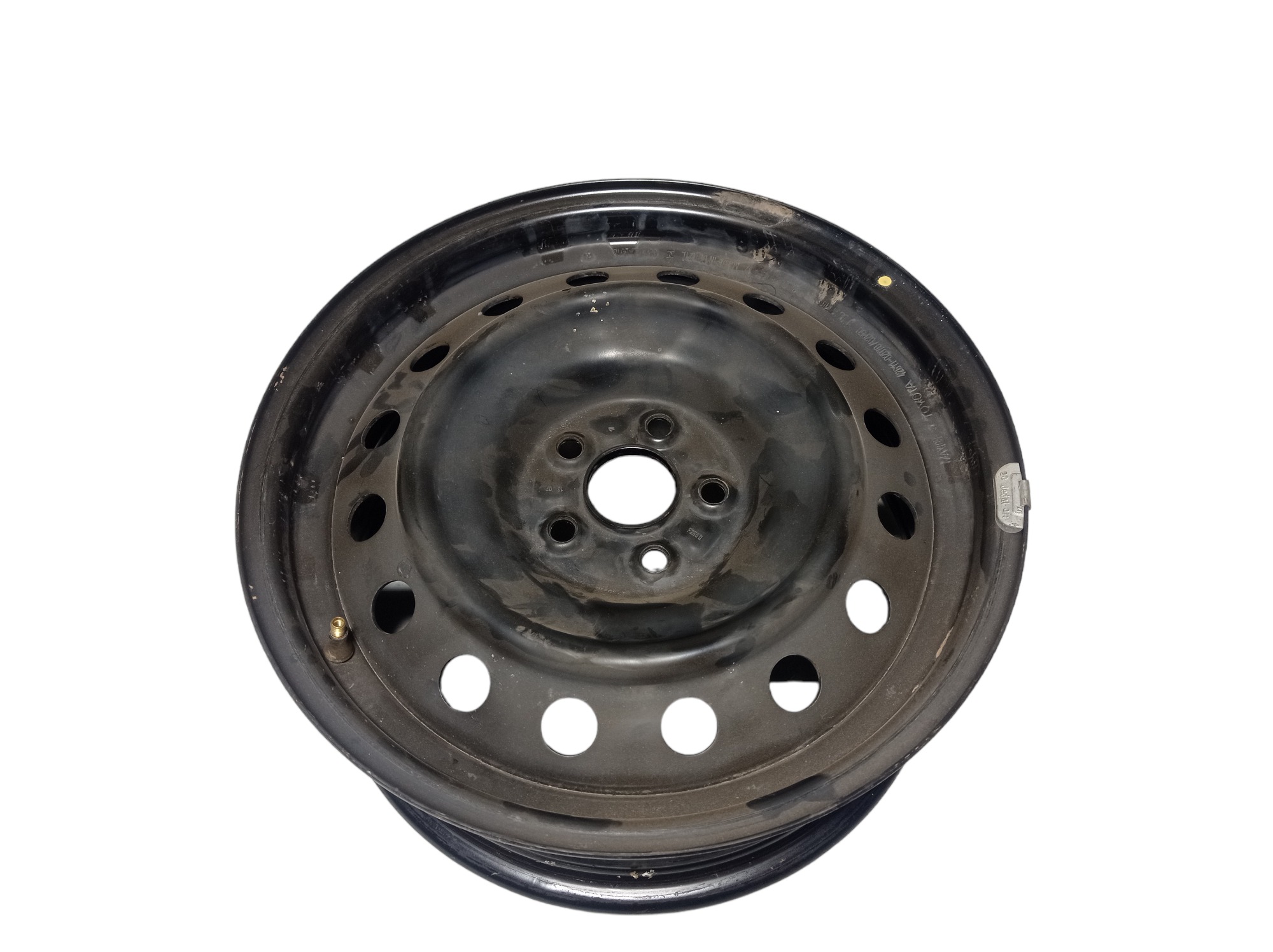 Roda Ferro Original Toyota Corolla Aro 16 5×100 2018 V336 5