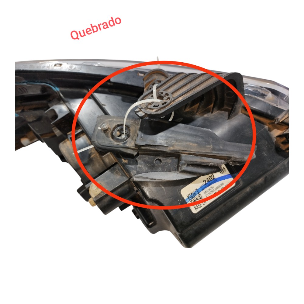 Lente Farol Esquerdo Gm Prisma 2019 V338 8