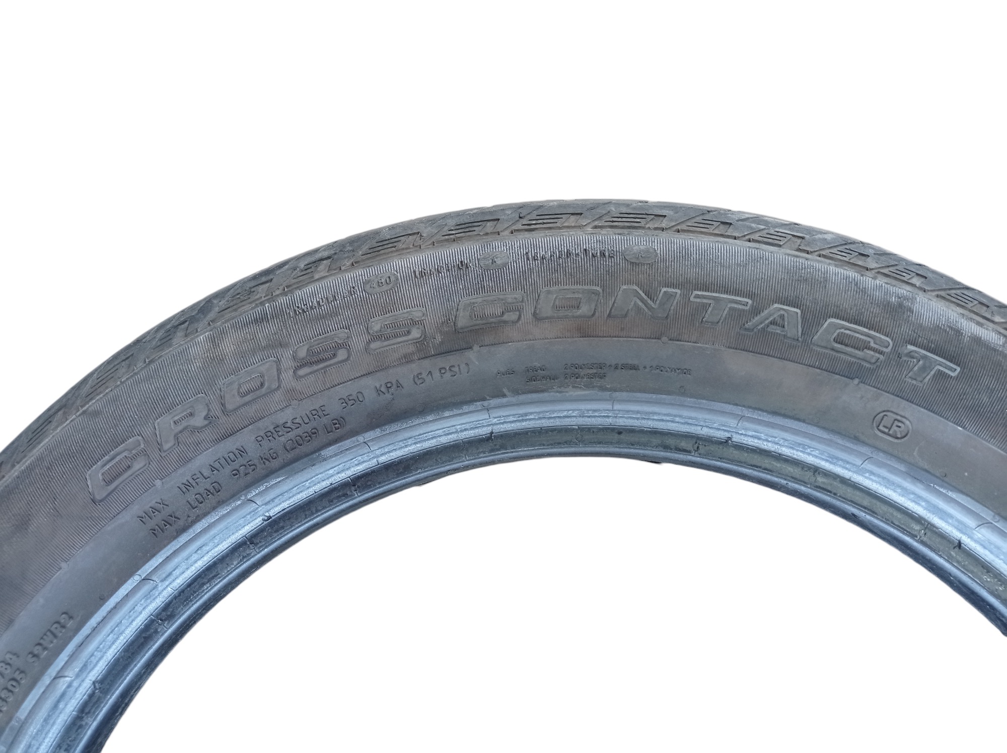 Pneu Aro 19 Continental Crosscontact Lxsport 235/55 R19 V591 8