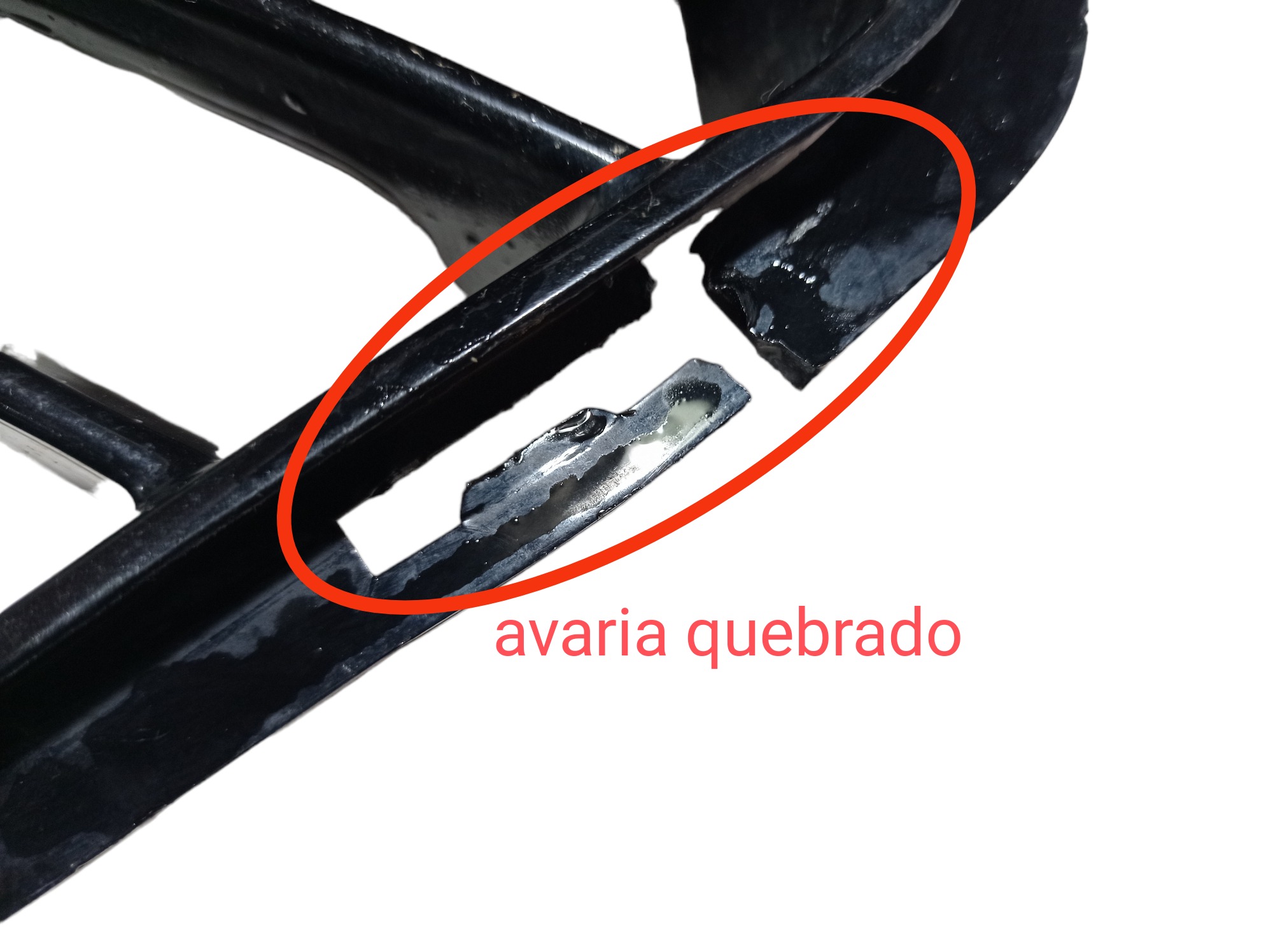 Grade Parachoque Dianteiro Hyundai Equus 2013 V577 Preto