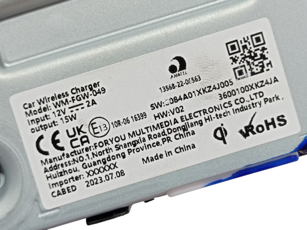 Modulo Carregador Indução Gwm Haval H6 1.5 2024 V610 5