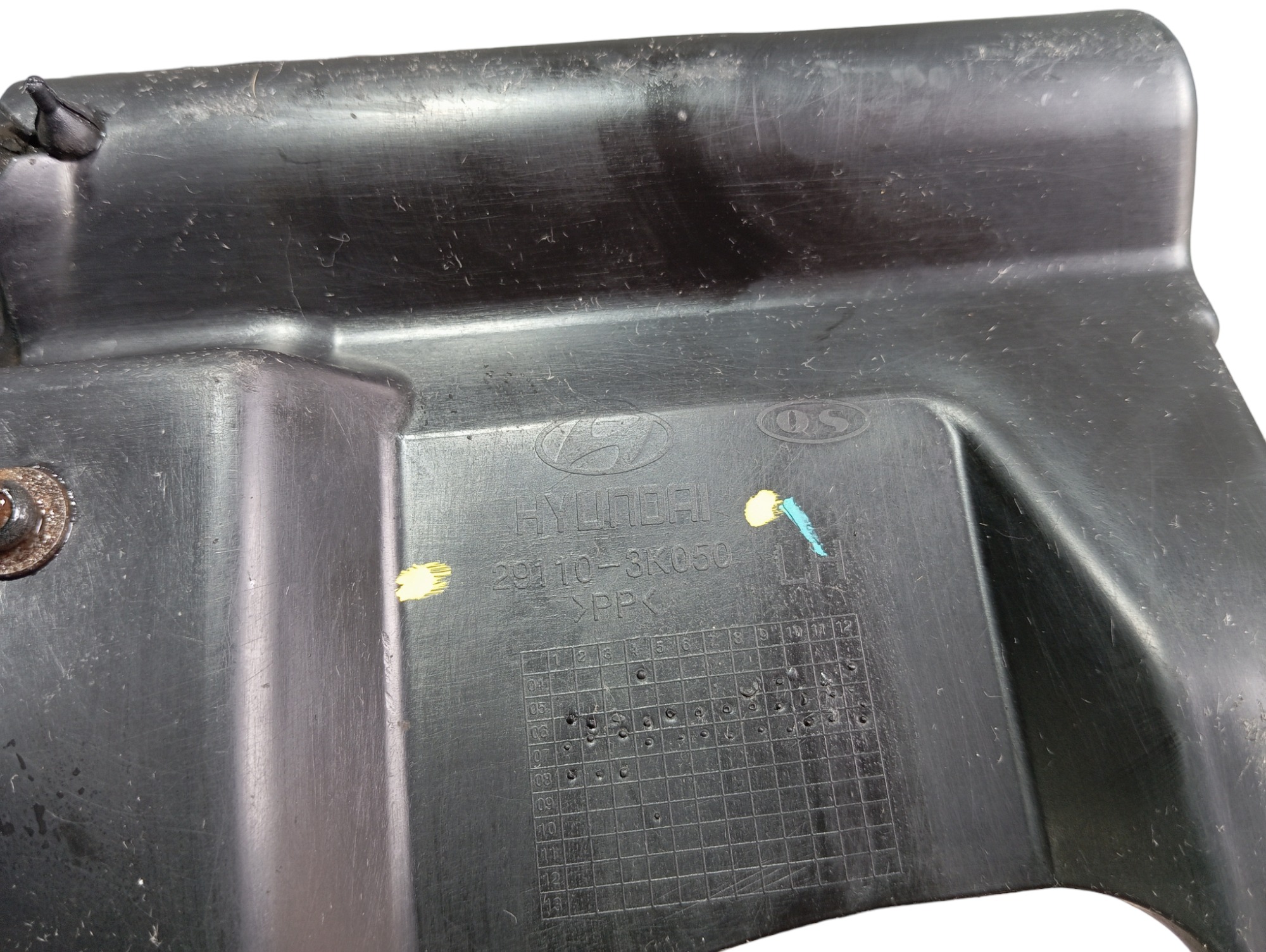 Suporte Esquerdo Radiador Hyundai Azera 3.3 2009 V595 8