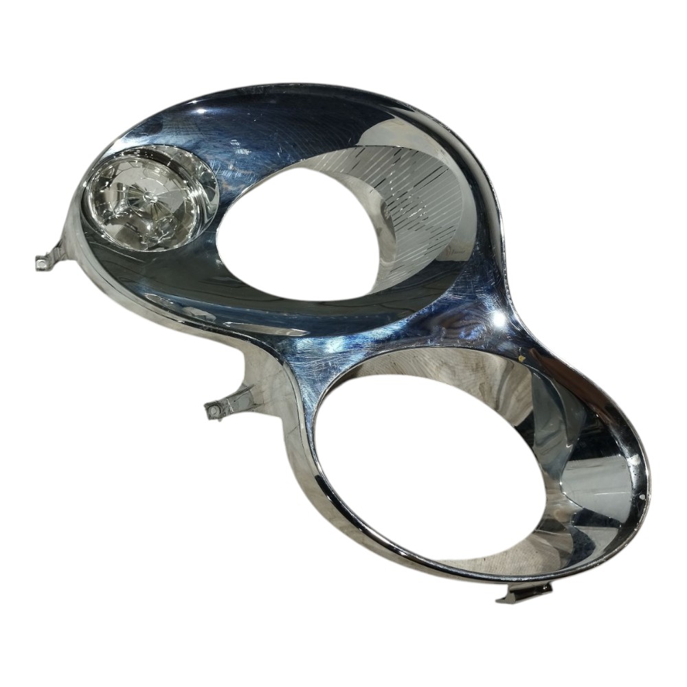 Moldura Farol Esquerdo Mercedes C180 2002 2007 V661 Esquerdo/motorista 5