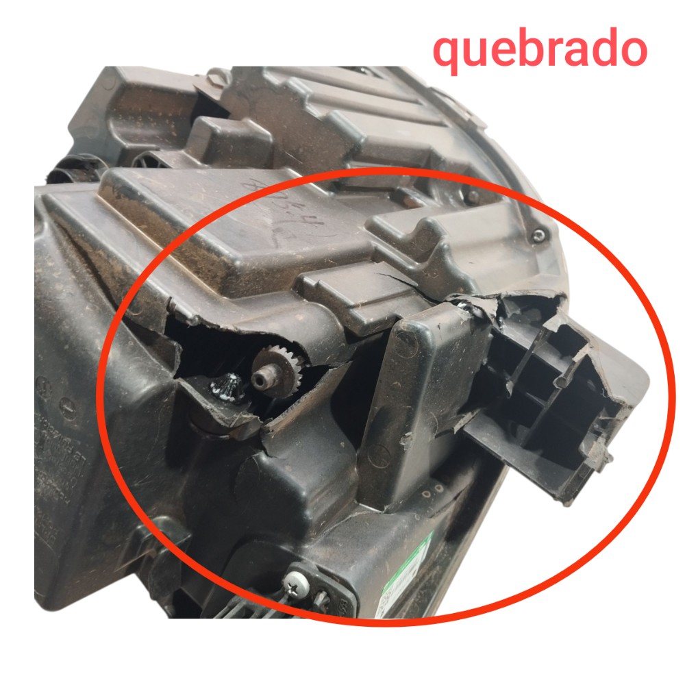 Farol Esquerdo Byd Dolphin Gs 2024 2025 Com Avaria V653 10