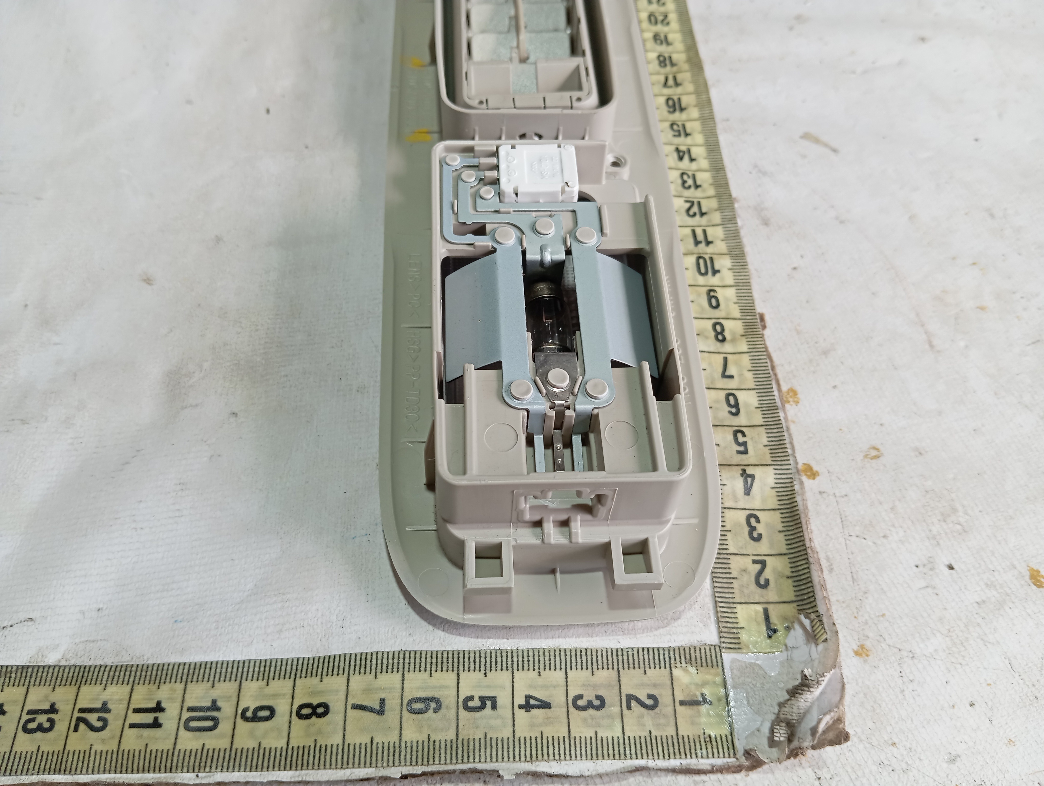 Luz Cortesia Central Esquerda Teto Pajero Full  Hse 20 V599 9
