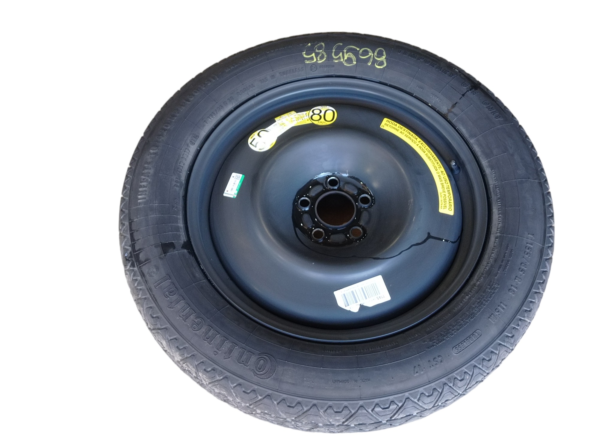 Roda Estepe Aro 18 Range Rover Evoque 2.2 2015 V600