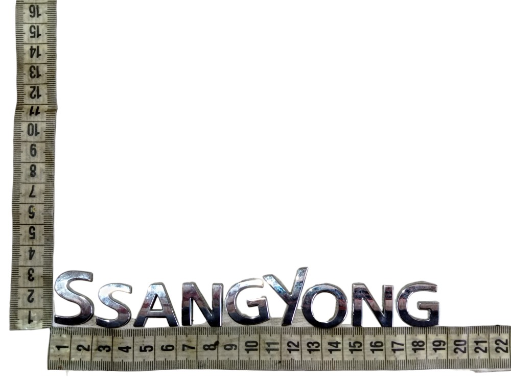 Emblema Letreiro Tampa Traseira Ssangyong Xlv 2018 V612 7