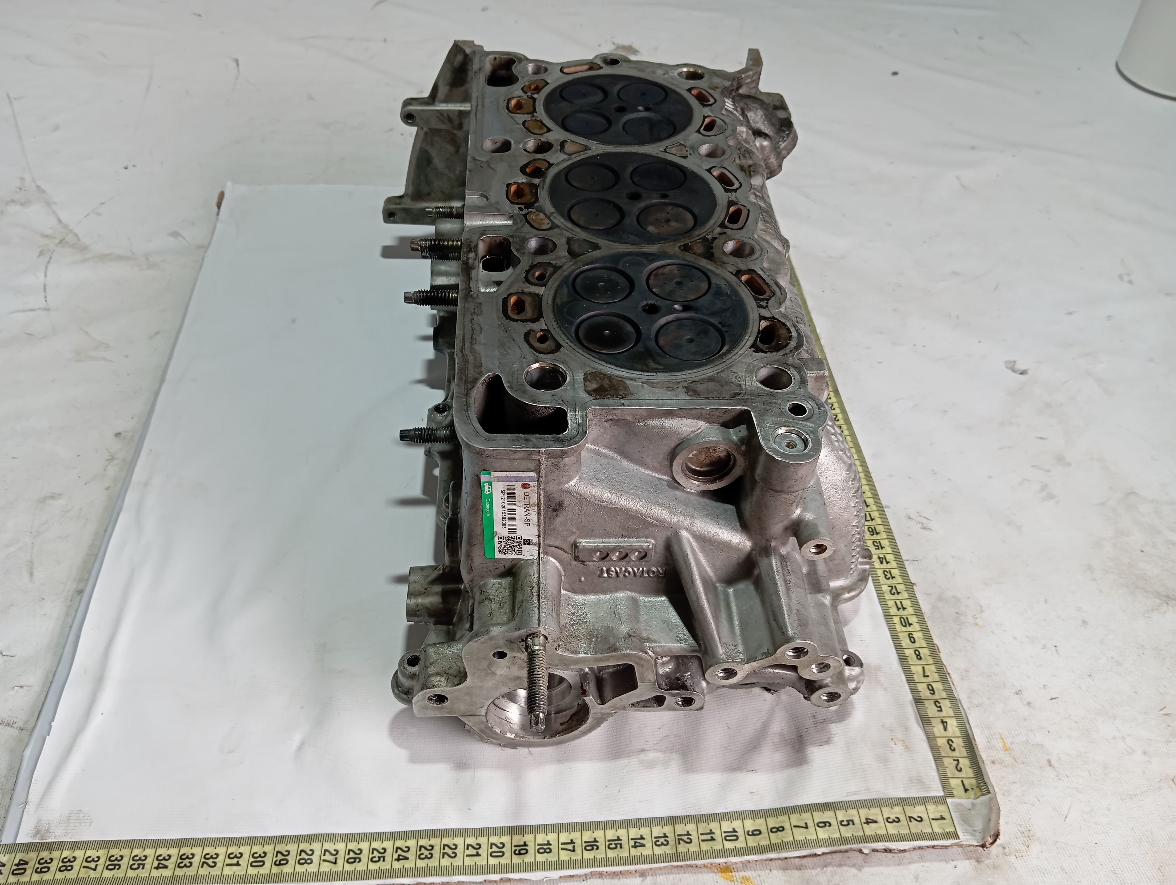 Cabeçote Direito Land Rover Range Rover Sport 2014 3.0 V592 7
