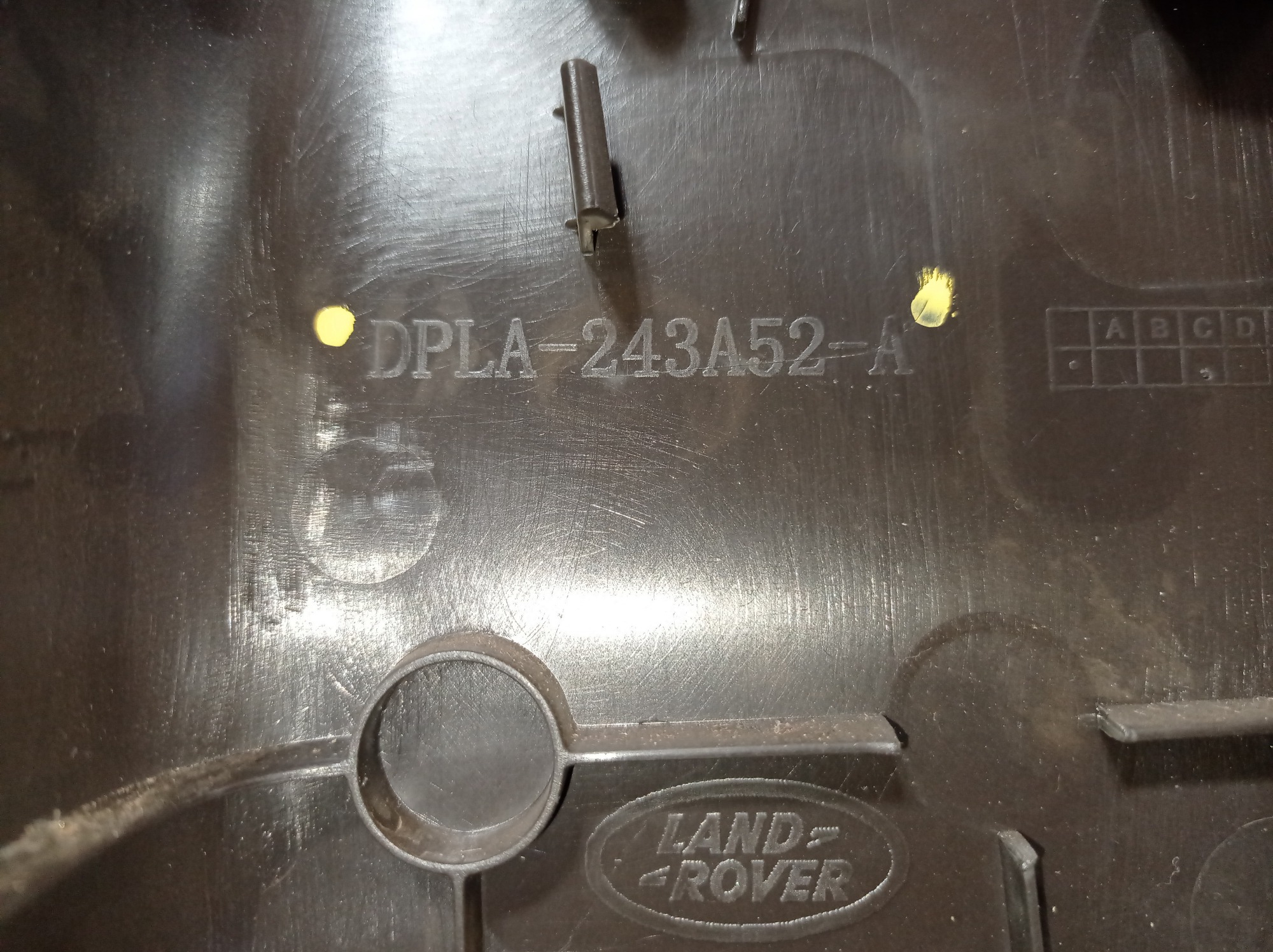 Acabamento Coluna Central Direito Range Rover Sport 014 V592 5