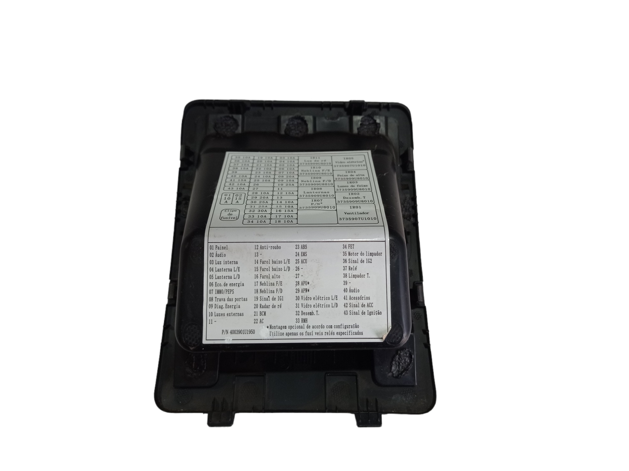 Tampa Caixa De Fusível Jac T40 2019 V565 1